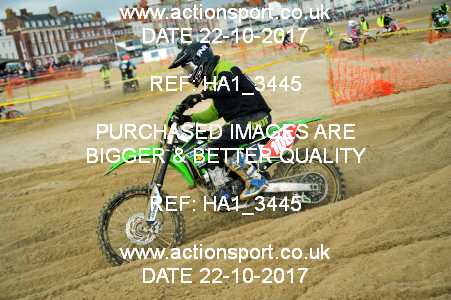 Photo: HA1_3445 ActionSport Photography 22/10/2017 AMCA Purbeck MXC Weymouth Beach Race  _2_Seniors #100
