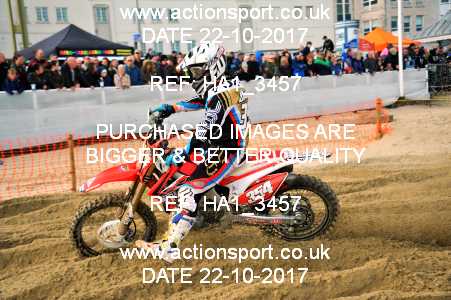Photo: HA1_3457 ActionSport Photography 22/10/2017 AMCA Purbeck MXC Weymouth Beach Race  _2_Seniors #354