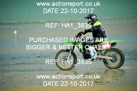 Photo: HA1_3635 ActionSport Photography 22/10/2017 AMCA Purbeck MXC Weymouth Beach Race  _2_Seniors #100