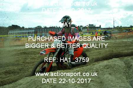 Photo: HA1_3759 ActionSport Photography 22/10/2017 AMCA Purbeck MXC Weymouth Beach Race  _2_Seniors #112