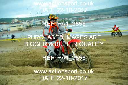 Photo: HA1_3858 ActionSport Photography 22/10/2017 AMCA Purbeck MXC Weymouth Beach Race  _2_Seniors #132