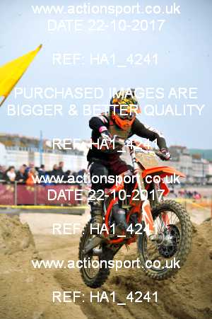 Photo: HA1_4241 ActionSport Photography 22/10/2017 AMCA Purbeck MXC Weymouth Beach Race  _3_Experts #352