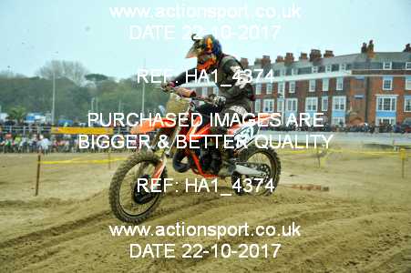 Photo: HA1_4374 ActionSport Photography 22/10/2017 AMCA Purbeck MXC Weymouth Beach Race  _3_Experts #352