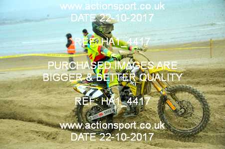 Photo: HA1_4417 ActionSport Photography 22/10/2017 AMCA Purbeck MXC Weymouth Beach Race  _3_Experts #77