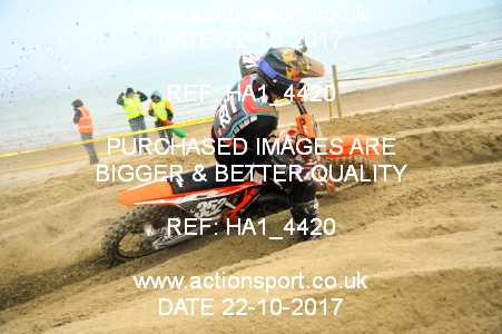 Photo: HA1_4420 ActionSport Photography 22/10/2017 AMCA Purbeck MXC Weymouth Beach Race  _3_Experts #352