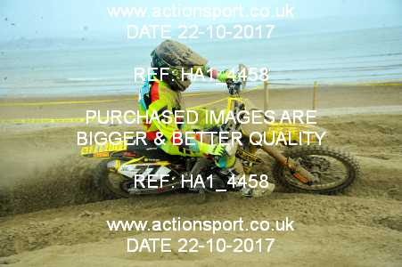 Photo: HA1_4458 ActionSport Photography 22/10/2017 AMCA Purbeck MXC Weymouth Beach Race  _3_Experts #77