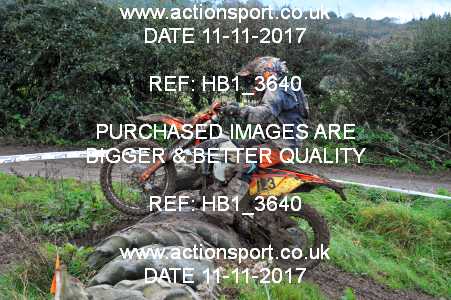 Photo: HB1_3640 ActionSport Photography 11/11/2017 ACU RORE & Dorset Enduro James Wright Memorial - Rogershill Farm  _1_RiderNo #123