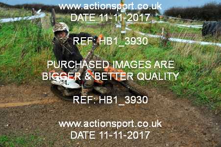 Photo: HB1_3930 ActionSport Photography 11/11/2017 ACU RORE & Dorset Enduro James Wright Memorial - Rogershill Farm  _1_RiderNo #51