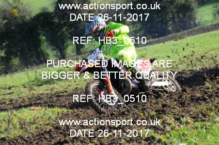Photo: HB3_0510 ActionSport Photography 26/11/2017 Thornbury MX Practice - Arlingham 1030_Experts
