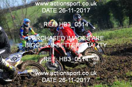 Photo: HB3_0514 ActionSport Photography 26/11/2017 Thornbury MX Practice - Arlingham 1030_Experts