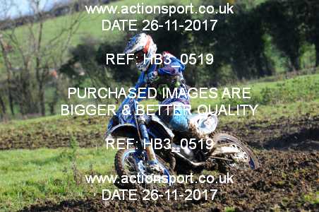 Photo: HB3_0519 ActionSport Photography 26/11/2017 Thornbury MX Practice - Arlingham 1030_Experts