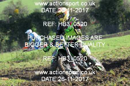 Photo: HB3_0520 ActionSport Photography 26/11/2017 Thornbury MX Practice - Arlingham 1030_Experts