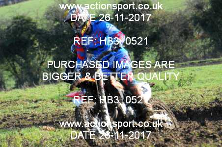 Photo: HB3_0521 ActionSport Photography 26/11/2017 Thornbury MX Practice - Arlingham 1030_Experts