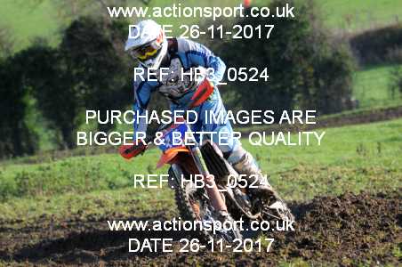 Photo: HB3_0524 ActionSport Photography 26/11/2017 Thornbury MX Practice - Arlingham 1030_Experts