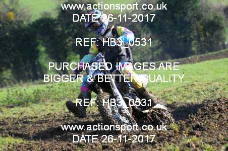 Photo: HB3_0531 ActionSport Photography 26/11/2017 Thornbury MX Practice - Arlingham 1030_Experts
