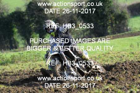 Photo: HB3_0533 ActionSport Photography 26/11/2017 Thornbury MX Practice - Arlingham 1030_Experts