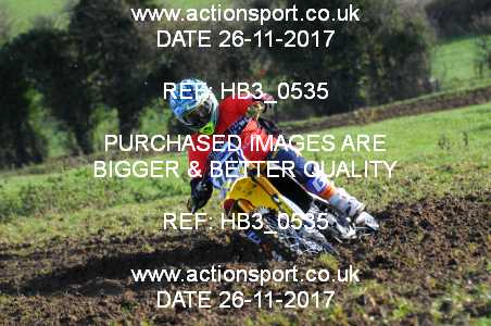 Photo: HB3_0535 ActionSport Photography 26/11/2017 Thornbury MX Practice - Arlingham 1030_Experts