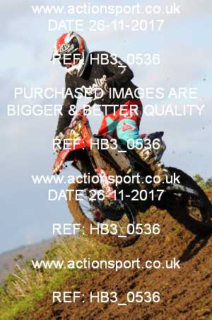 Photo: HB3_0536 ActionSport Photography 26/11/2017 Thornbury MX Practice - Arlingham 1030_Experts