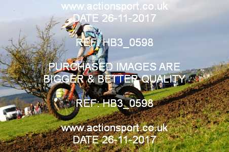 Photo: HB3_0598 ActionSport Photography 26/11/2017 Thornbury MX Practice - Arlingham 1030_Experts