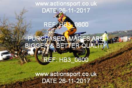 Photo: HB3_0600 ActionSport Photography 26/11/2017 Thornbury MX Practice - Arlingham 1030_Experts