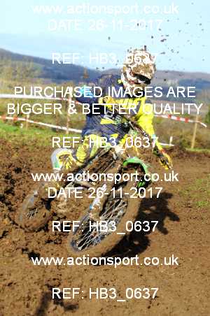 Photo: HB3_0637 ActionSport Photography 26/11/2017 Thornbury MX Practice - Arlingham 1030_Experts