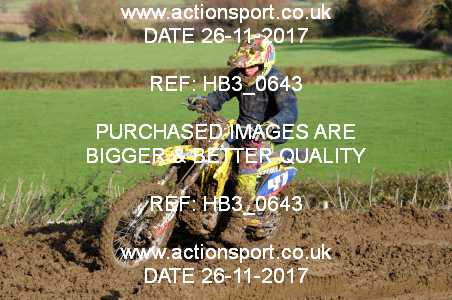 Photo: HB3_0643 ActionSport Photography 26/11/2017 Thornbury MX Practice - Arlingham 1030_Experts