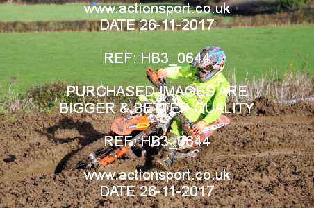 Photo: HB3_0644 ActionSport Photography 26/11/2017 Thornbury MX Practice - Arlingham 1030_Experts