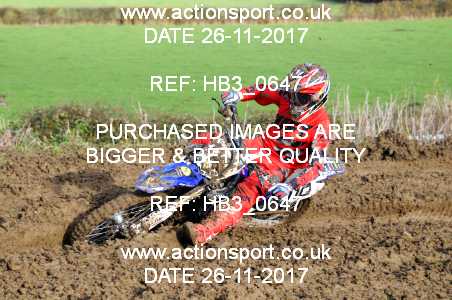 Photo: HB3_0647 ActionSport Photography 26/11/2017 Thornbury MX Practice - Arlingham 1030_Experts