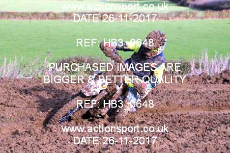 Photo: HB3_0648 ActionSport Photography 26/11/2017 Thornbury MX Practice - Arlingham 1030_Experts