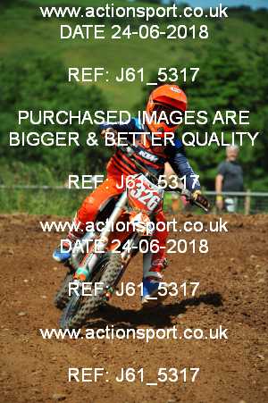 Photo: J61_5317 ActionSport Photography 24/06/2018 AMCA Hereford MXC - Bromyard Moto Park  _3_Inters #326