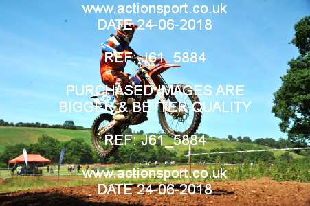 Photo: J61_5884 ActionSport Photography 24/06/2018 AMCA Hereford MXC - Bromyard Moto Park  _6_MX2Seniors #63