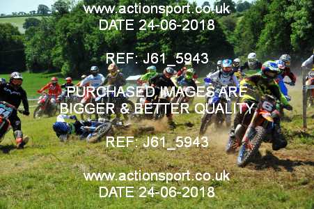 Photo: J61_5943 ActionSport Photography 24/06/2018 AMCA Hereford MXC - Bromyard Moto Park  _7_MX2Juniors #9990