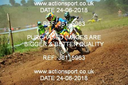 Photo: J61_5963 ActionSport Photography 24/06/2018 AMCA Hereford MXC - Bromyard Moto Park  _7_MX2Juniors #247