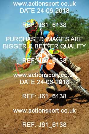 Photo: J61_6138 ActionSport Photography 24/06/2018 AMCA Hereford MXC - Bromyard Moto Park  _7_MX2Juniors #247