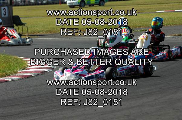 Photo: J82_0151 ActionSport Photography 05/08/2018 Rissington Kart Club  _5_JuniorMAX #86