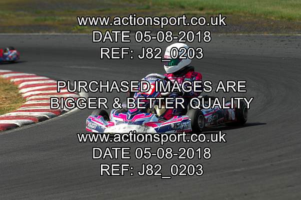 Photo: J82_0203 ActionSport Photography 05/08/2018 Rissington Kart Club  _5_JuniorMAX #86
