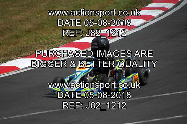 Photo: J82_1212 ActionSport Photography 05/08/2018 Rissington Kart Club  _2_Cadets #30