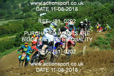 Photo: J81_0202 ActionSport Photography 11/08/2018 AMCA Cheltenham Spa SC - Brookthorpe  _2_MX1Juniors #325