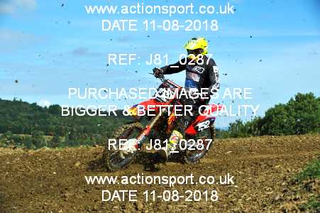 Photo: J81_0287 ActionSport Photography 11/08/2018 AMCA Cheltenham Spa SC - Brookthorpe  _2_MX1Juniors #152