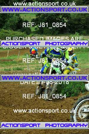 Photo: J81_0854 ActionSport Photography 11/08/2018 AMCA Cheltenham Spa SC - Brookthorpe  _6_MX2Juniors #554