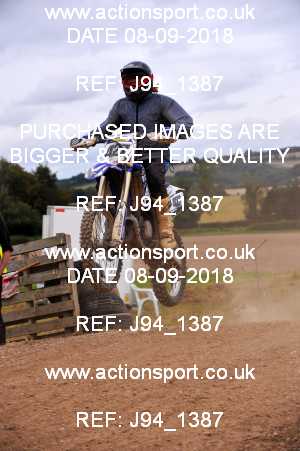 Photo: J94_1387 ActionSport Photography 08/09/2018 MCF Portsmouth MXC [Sat] - Swanmore _A_DadsRace3_Open #427